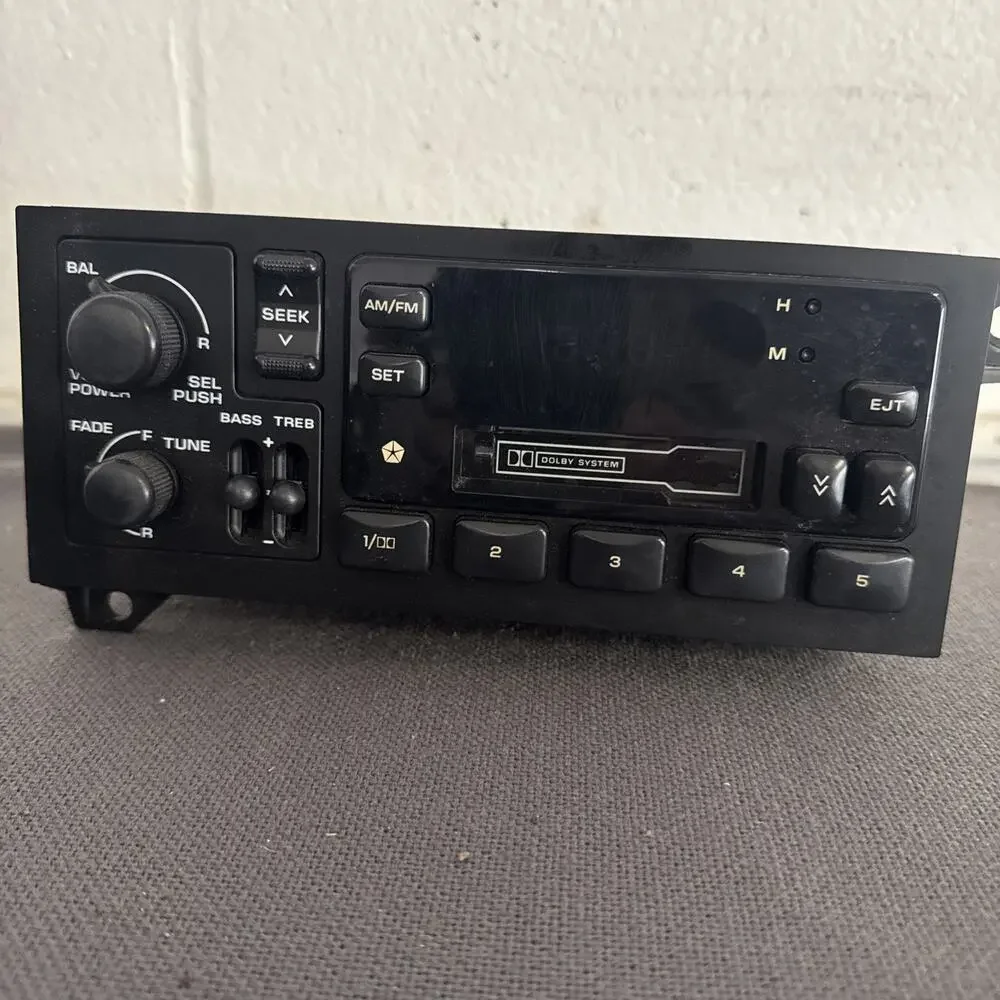 Chrysler Corporation Radio Part No. P04704354 Am/FM Cassette Parts Only Untested